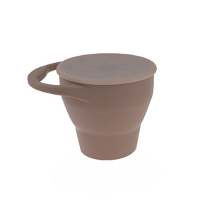 Snackcup Siliconen - Camel
