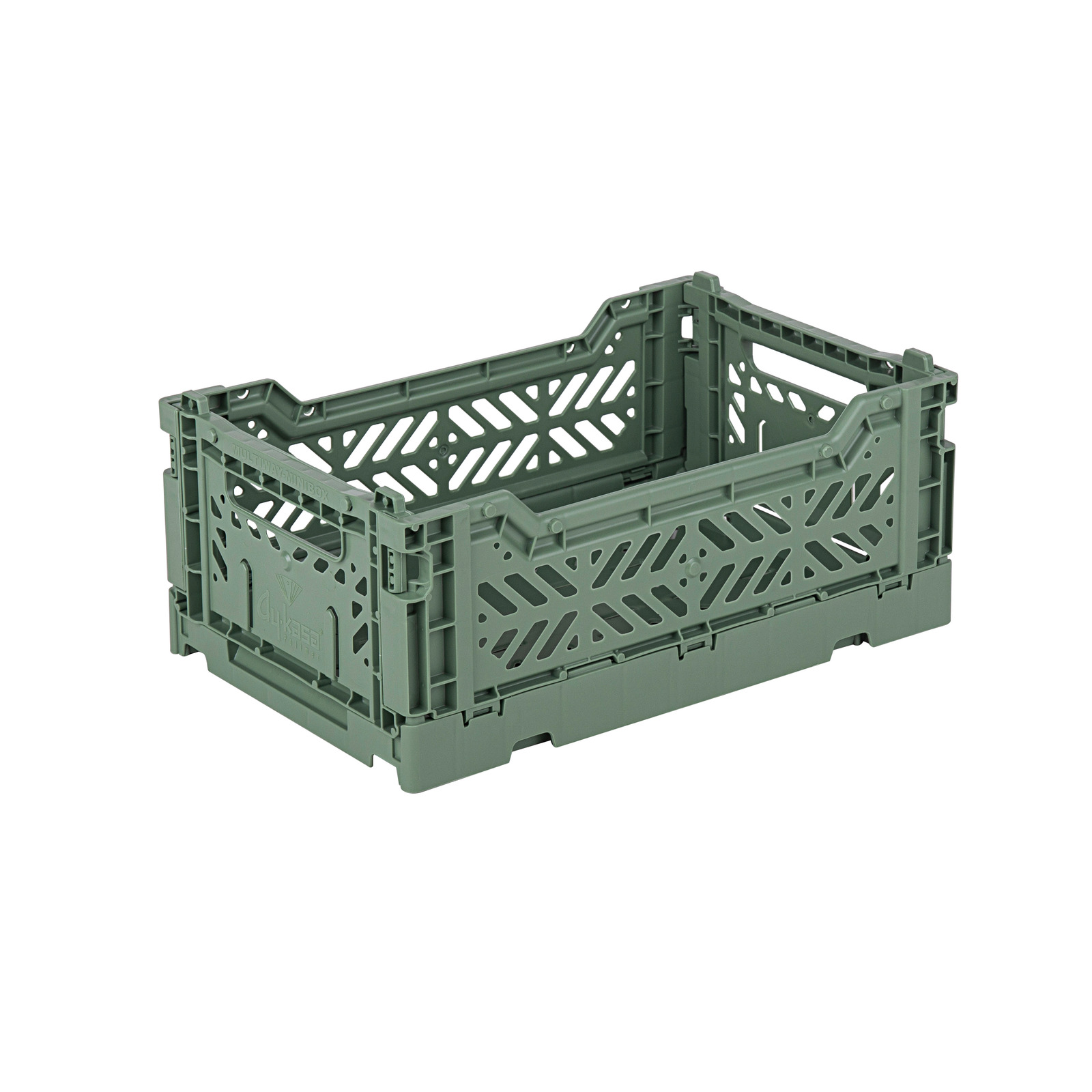 Opvouwbaar MINI kratje - Almond Green