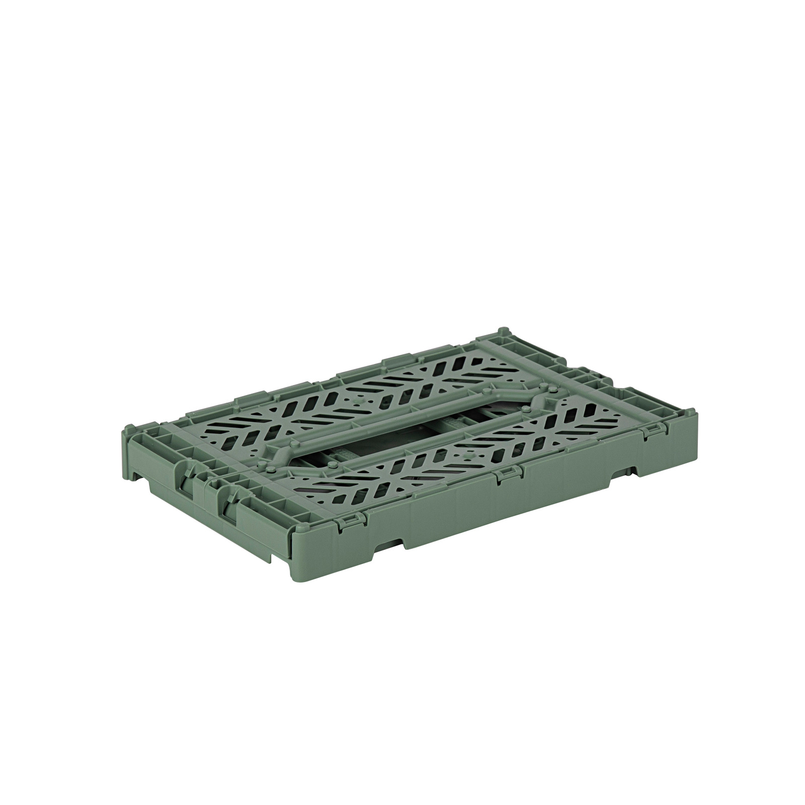 Opvouwbaar MINI kratje - Almond Green