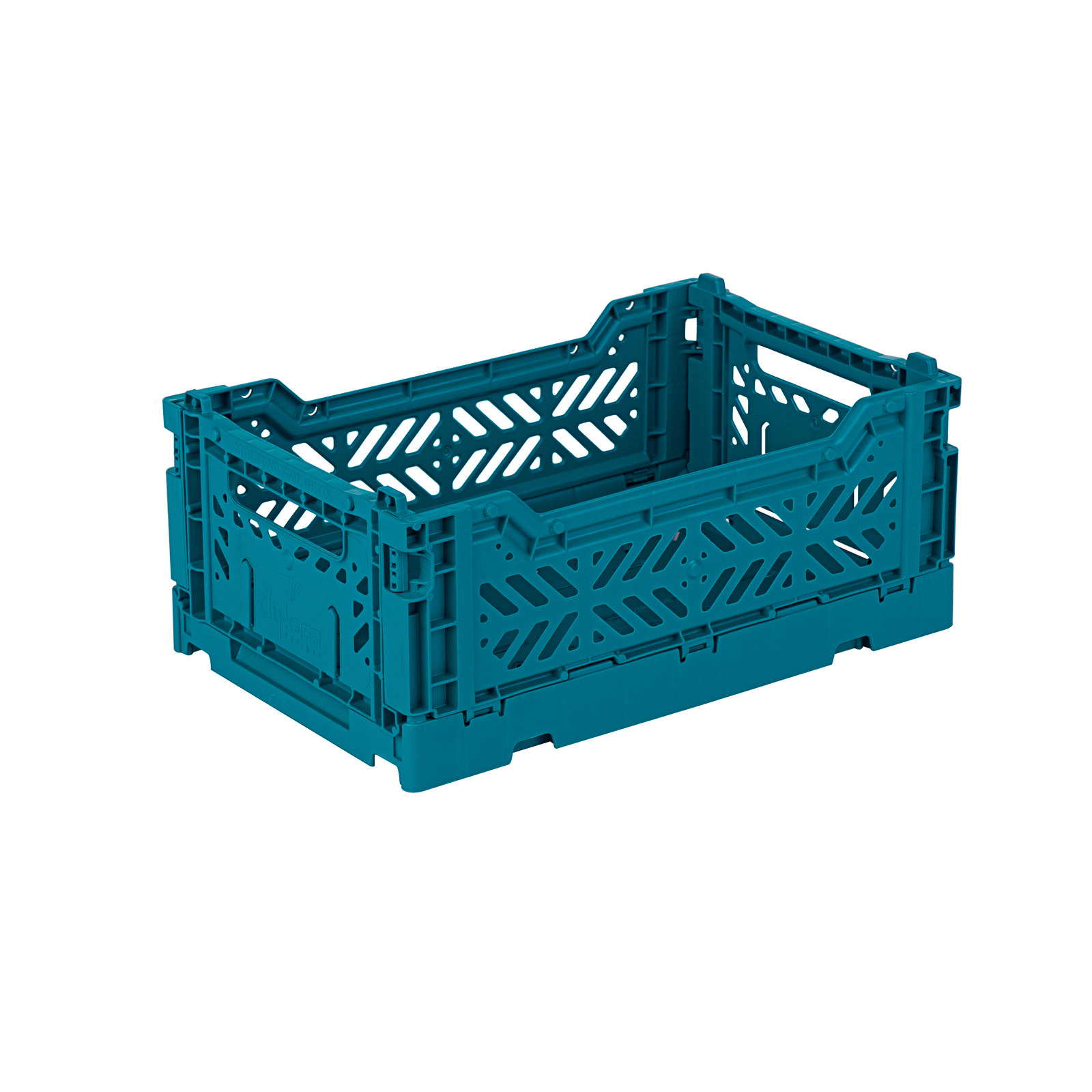 Opvouwbaar MINI kratje - Peacock Green