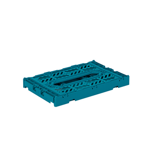 Opvouwbaar MINI kratje - Peacock Green