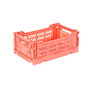 Opvouwbaar MINI kratje - Salmon Pink