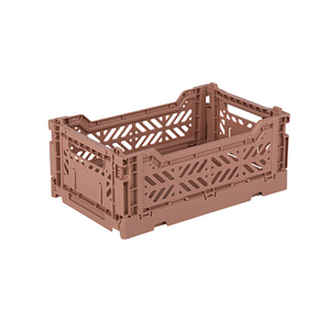 Opvouwbaar MINI kratje - Warm Taupe