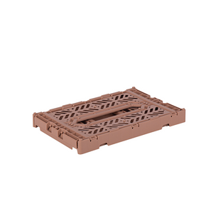 Opvouwbaar MINI kratje - Warm Taupe